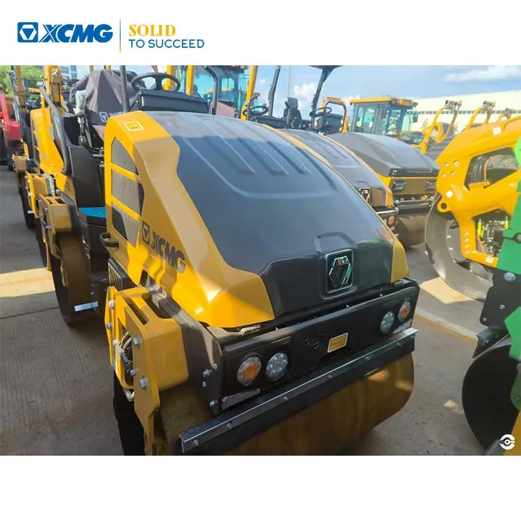 XCMG Official Used Mini Double Drum Road Roller XD120IV with Good Price